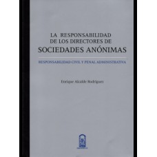 LA RESPONSABILIDAD DE LOS DIRECTORES DE SOCIEDADES ANÓNIMAS 